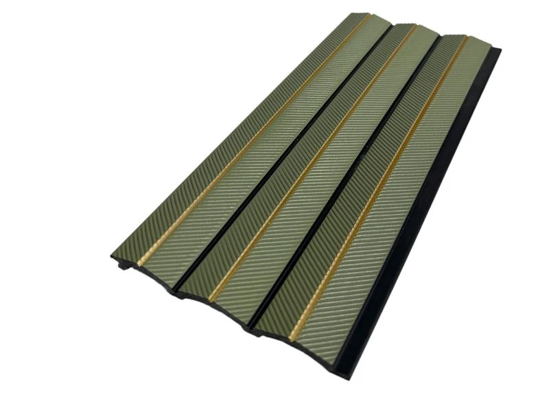Olive Gold Groove PS dekoro sienų plokštė